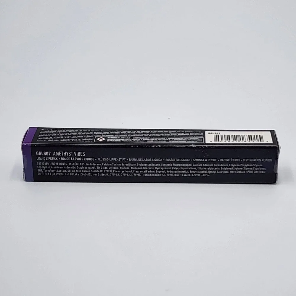 NYX Professional Makeup Glitter Goals Liquid Lipstick Amethyst Matte GGLS07 New